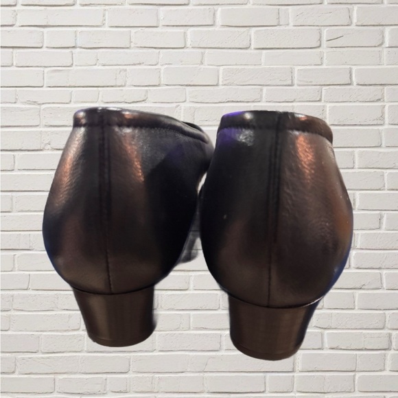 SAS Running Late-X Black Leather Comfort Heels Women’s 7.5 M - Picture 4 of 7